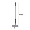 thumbnail image 3 of Brosse de Nettoyage 2 en 1 Extensible Brosse à Récurer pour Plancher avec Manche Brosse pour Coulis Grattoir Brosse de Nettoyage à Poils Rigides en Forme de V avec Raclette Rotation 180, 3 of 5