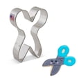 thumbnail image 2 of Ann Clark Scissors Cookie Cutter, Steel, 4 1/4", 2 of 5