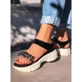 thumbnail image 2 of Sandalia con plataforma Casual para Dama Hanna MX  Cluster Black, 2 of 2