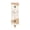 White, variant on Non Punched Clock with Swinging Wall Clock for Home Use, Creative Clock for Light Luxury Decoration Wall in Living Room, Study, Bedroom.