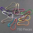 thumbnail image 2 of 750PCS 14 Colors Bulb Safety Pins Knitting Stitch Markers Sewing Making, 2 of 4