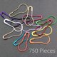 thumbnail image 2 of 750PCS 14 Colors Bulb Safety Pins Knitting Stitch Markers Sewing Making, 2 of 4