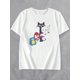 thumbnail image 3 of wear Women"It Is What It Is" Vintage Print Graphic Short Sleeve Casual T-Shirt, 3 of 6