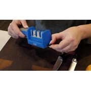 DMT Eversharp Three Stage Knife Sharpener / Coarse / Fine & X-Fine Sharpening / Ergonomic & Easy To Use Sharpener