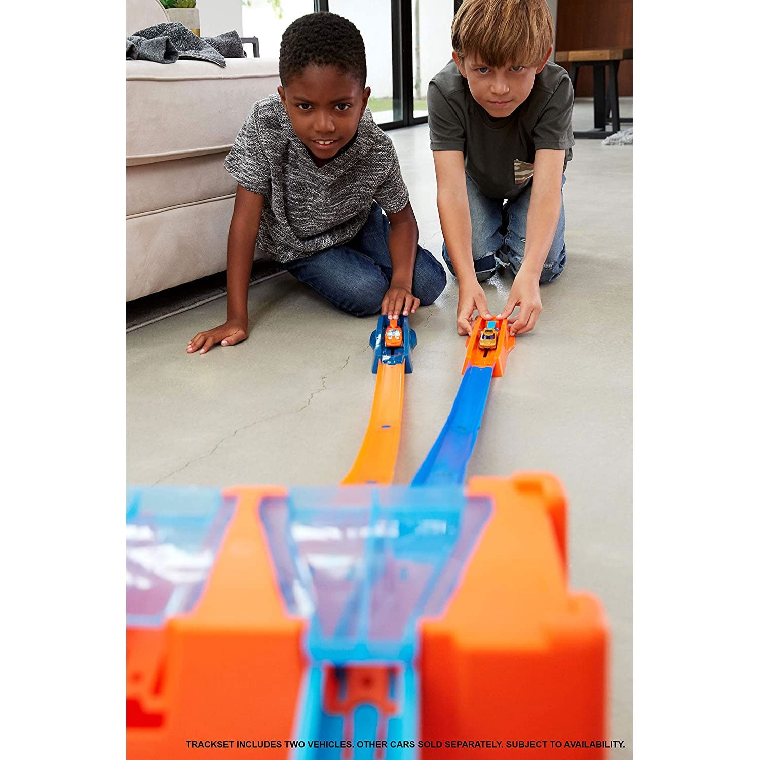  Hot Wheels Track Builder Stunt Box : Toys & Games