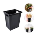 thumbnail image 4 of 1pc Flowers Bucket Bucket Plástico Flor Bucket Flor Ramo Arreglo, 4 of 5