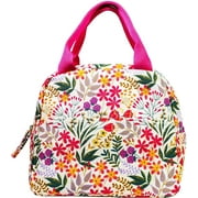 Steel Mill & Co. Insulated Lunch Bag with Large Capacity, Wildflowers