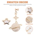 thumbnail image 3 of Pavodes 2Pcs Exquisite Watch Decors Decorative Watch Charms Delicate Watchband Charms, 3 of 6