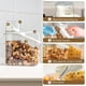 thumbnail image 2 of Juego de Recipientes Herméticos Transparentes para Almacenar Alimentos con Tapas y Vertedor, para Organizar la Despensa y Guardar Alimentos Secos en la Cocina. B, 2 of 5