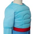 thumbnail image 4 of Disfraz de genio de lámpara mágica para niños, disfraz de músculo para Halloween, Purim, fiesta de carnaval, mascarada, fantasía, Umorden, 4 of 4