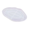 thumbnail image 3 of Moldes de silicona para posavasos DIY con forma de nube Irregular, bandeja para bandeja/bandeja para exhibición de joyas/alfombrilla de almacenamiento Oval Baoblaze Molde de silicona para posavasos, 3 of 8