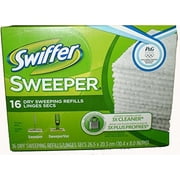 Swiffer Sweeper Dry Sweeping Cloths 16 Ea (Pack of 3)