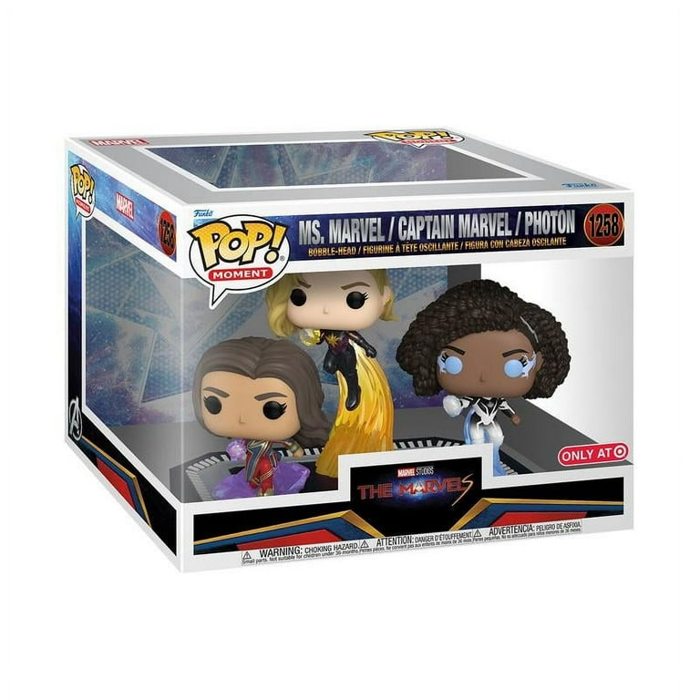 Funko POP! Moment: The Marvels Ms Marvel/ Captain Marvel Funko POP! Moment: The Marvels Ms Marvel/ Captain Marvel