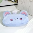 thumbnail image 2 of Lksixu Cute Pencil Case, 3D Mouse Shaped Plush Pencil Pouch with Smooth Zipper, Kawaii Stationery Organizer Large Capacity Animals Pen Holder Travel Cosmetic Bag Office Supplies, 2 of 6