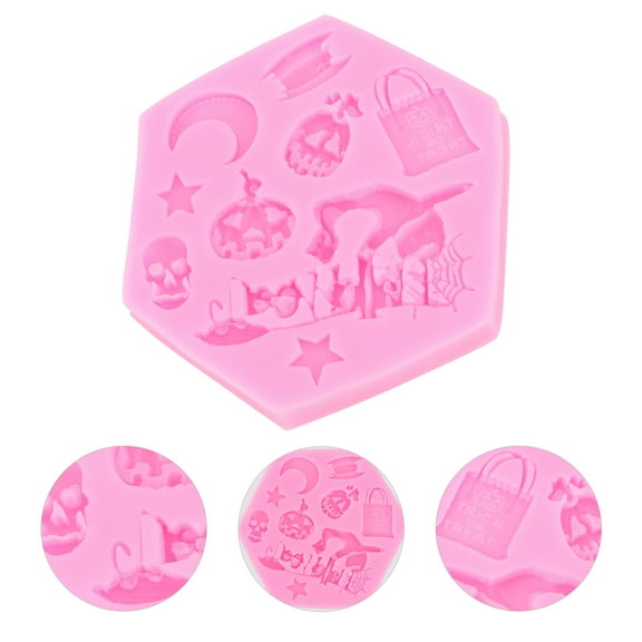 Soimiss Theme Silicone Mold Pink Food Grade Silicone 1Pack