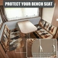 thumbnail image 2 of FOR U DESIGNS Horse Amercian Tribal Print RV Dinette Cushion Covers Wear-Resistan Camper Cushion Slipcover Elastic 2 Seat Sofa Chair Cover 1 Backrest Covers and 1 Bench Covers, 2 of 7