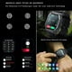 thumbnail image 4 of Reloj inteligente para hombre, reloj inteligente de 1,85 pulgadas con función de teléfono, rastreador de actividad física con monitor de presión arterial/SPO2/frecuencia cardíaca, 24 modos, 4 of 6