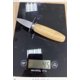 thumbnail image 4 of NEW Scallop Knife Opener Stainless Steel Wooden Handle Shucking Tool, 4 of 8
