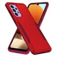 thumbnail image 3 of For Samsung Galaxy A13 5G Hybrid Bumper Rugged Dual Layer Heavy-Duty Military-Grade Rubber TPU Defender Protective Phone Case Cover by Xpression [Red], 3 of 9