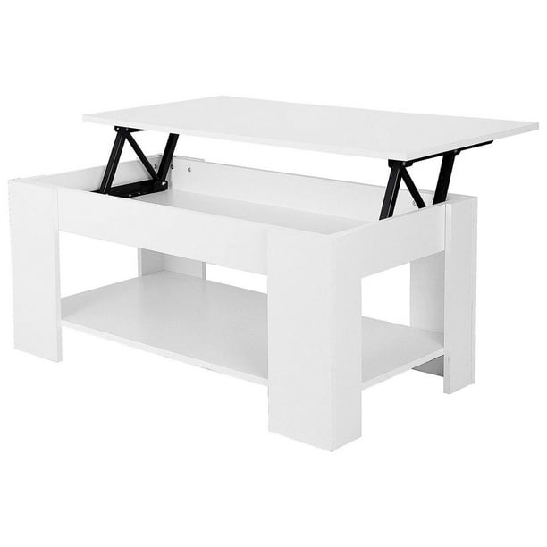 Mesa Elevable Kingshouse de Madera Compartimento Oculto