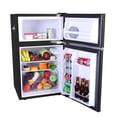 thumbnail image 2 of Frigidaire 3.2 Cu. Ft. 2-Door Compact Fridge - Black, 2 of 2