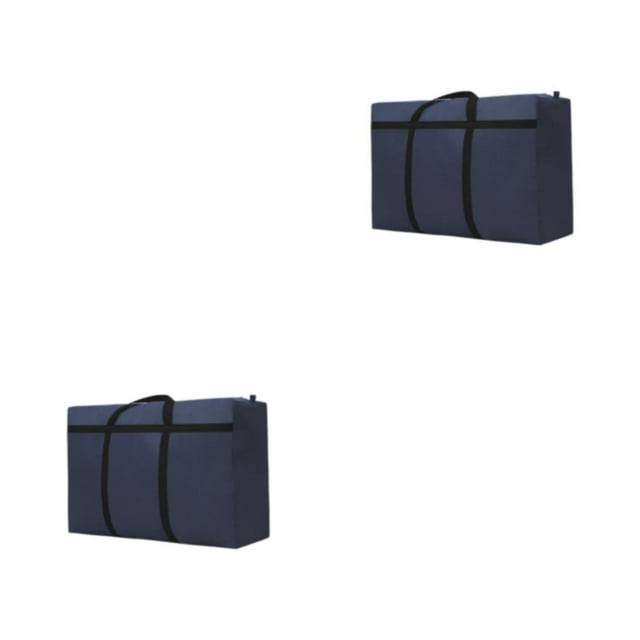 Destyer Sac Grande Capacité pour n'Importe Où Résistant à l'Usure et Durabilité Artisanale Exquise Bleu Foncé-105l 2ensemble