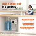 thumbnail image 3 of KFFKFF Water Pump Dispenser for 5 Gallon Bottles, Electric Drinking Water Pump System, Single Inlet, Suitable for Coffee/Tea Machines, Fridges, Ice Makers, 3 of 9