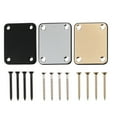 thumbnail image 1 of Miangastore Electric Guitar Replacement Neckplate Alloy 3PCS, 1 of 8