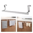 thumbnail image 4 of Toallero de acero inoxidable sobre puerta Soportes colgantes Baño Cocina Toal Moderno Zulema Soporte de estante sobre la puerta, 4 of 8