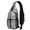 Black-73, variant on Retro Vintage Sling Backpack Floral Boho Lightweight Daypack for Travel and City Walking