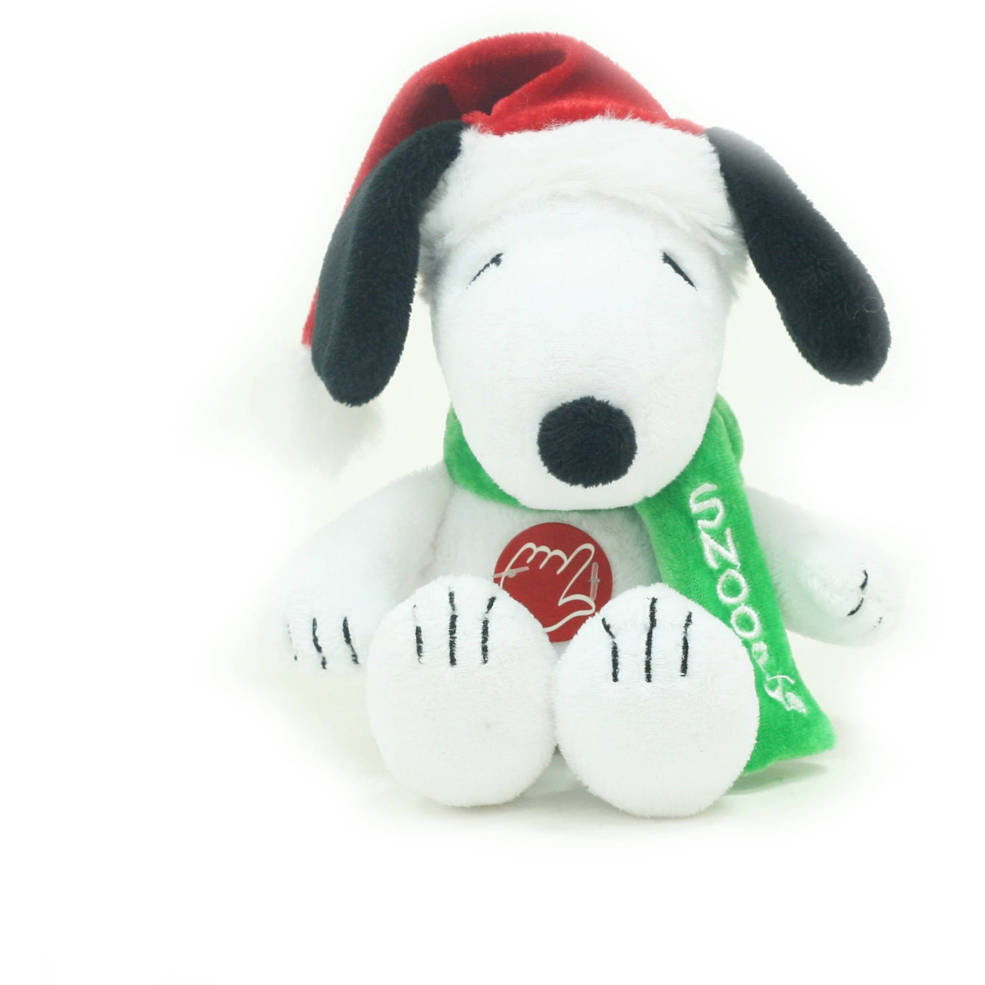 Holiday Time Christmas Decor Snoopy 7" Musical Snoopy With Clip