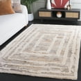 thumbnail image 2 of SAFAVIEH Casablanca Randall Abstract Shag Area Rug, Beige/Ivory, 8' x 10', 2 of 11