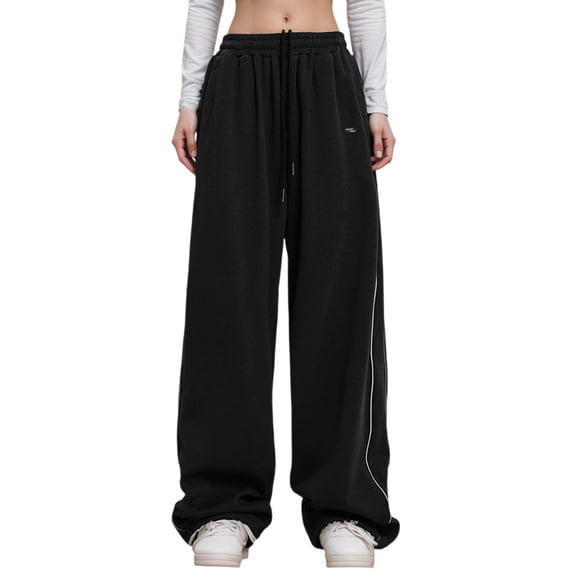 Bibifish Womens Pajama Pants Halloween Novelty Print Drawstring Waist Wide Leg Everyday Fall Winter Pajama Sleep Pants