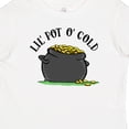 thumbnail image 4 of Inktastic St. Patrick's Day Lil' Pot of Gold Boys or Girls Baby T-Shirt, 4 of 5