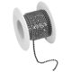 thumbnail image 1 of Cadena de adorno de cristal imitación 5.5 Yardas 3mm Plata Gris Unique Bargains, 1 of 7