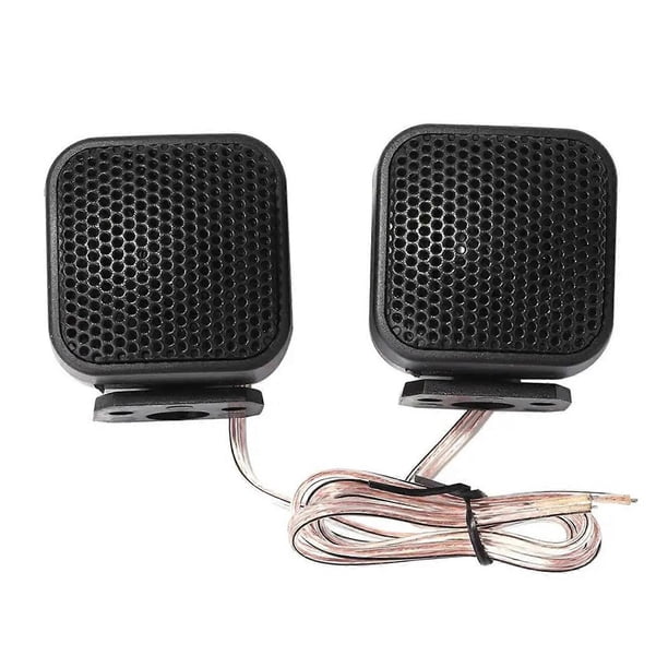1 Pairs 500W Car Tweeter Mini Super-Power Square High Frequency Audio Sound Speakers Loudspeaker TP-004A 2 Pack for Car