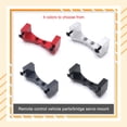 thumbnail image 3 of 1/16 1/12 Scale RC Car Servo Base Model Vehicle Metal Servos Mount Automotive Toys Upgrade Modified Spare Parts Silver, 3 of 7