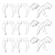 thumbnail image 5 of 10 pares de almohadillas de silicona antideslizantes para gafas de 5 mm (transparentes), 5 of 6