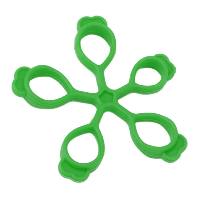 Écarteur de Doigts, Réduit le Stress 5 Trous Train de Résilience avant-Bras Ressort en Silicone Écarteur de Doigts Portable pour Extérieur Vert Clair 6.6lb, Vert 8.8lb, Vert Foncé 11lb