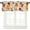 Thanksgivingyku3792, variant on Peony Flower Curtain Valance, Abstract Floral Print Vintage Farmhouse Decoration Short Rod Pocket Window Treatment for Living Room, Bedroom, Kitchen, Bathroom, 1 Panel, 54" W x 18" L