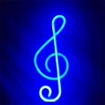 thumbnail image 3 of Neon Sign LED Music Note Neon Light Battery/USB Powered Colorful Neon Lamp Wall Mounted Music Note Nightlight Decorative Table Light for Birthday Bar Christmas Party, 3 of 10