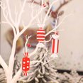 thumbnail image 3 of Naiovety Colgante de de caramelo de 3 piezas, colgador de árbol de Navidad, decoración de pared colorida, adornos colgantes de Navidad Kits de decoración para fiestas Rectángulo, 3 of 6