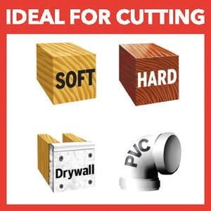Dremel MM479U Japanese Fine Tooth Cut Oscillating Multi-Tool Blades for Wood, Universal Quick Fit ,3 Pieces