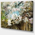 thumbnail image 2 of Apple Blossoms With White Flowers - Floral Art Canvas Print, 2 of 4