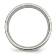 thumbnail image 2 of Auriga Fine Jewelry Titanium Brushed with 14k Gold Inlay 8mm Flat Men's Band Size 9.5, 2 of 5