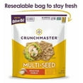 thumbnail image 6 of (2 pack) Crunchmaster Multi-Seed Roasted Garlic Cracker, 4.0 oz, 1 Plastic Pouch, 6 of 9