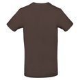 thumbnail image 2 of B&C - Camiseta básica #E190 para hombre (Marrón), 2 of 2