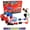 Multicolor, variant on Birthday Gift for Boys,Car Toys for Kids Ages 8-12,Toys for Boys 8 to 11 Years,Air Powered Cars for Boys and Girls,2 Toy Car Launchers and Air Powered Cars with Ramp and Finish Line