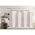 thumbnail image 3 of Mecor 8 Panel 5.6 Ft Tall Wood Room Divider, Wood Folding Room Divider Screens, Panel Divider&Room Dividers, Privacy Screens,Partition & Wall Divider,Space Seperater (8 Panel,White-washed), 3 of 7