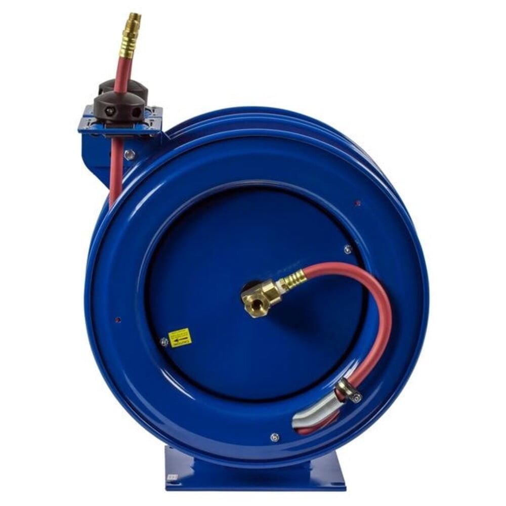 Coxreels Dual Hose Reel,Spring,3/8 in MNPT,25 ft C-LP-325-325